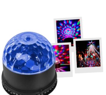 Boule disco rotative à effets lumineux Led Ghost – Acusky