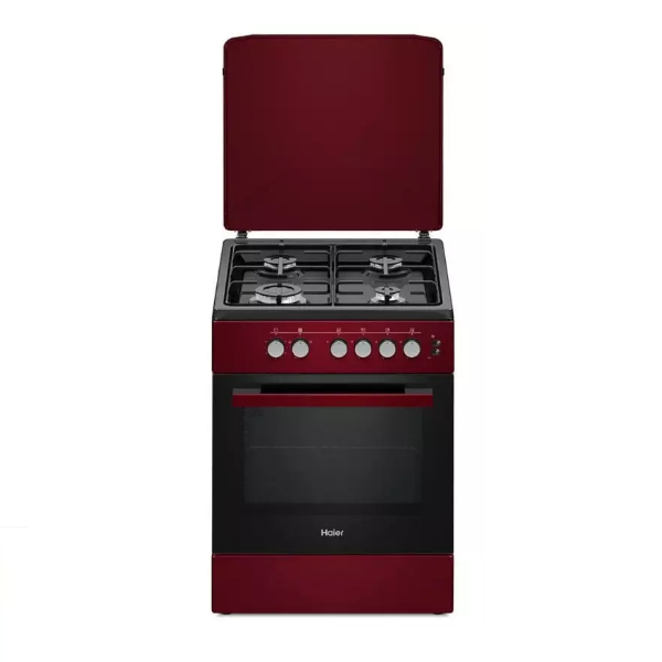 CUISINIERE HAIER 4FEUX 60X60 ROUGE HCR2040EGR