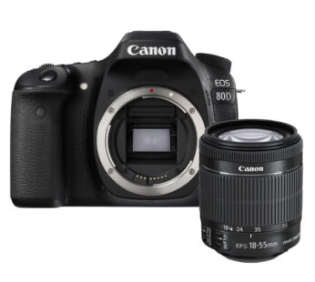 Canon EOS 80D + EF-S 18-55mm f/3.5-5.6 IS STM