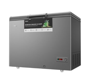 CONGELATEUR HAIER HORIZONTAL 450LITRES INVERTER SILVER 368VS