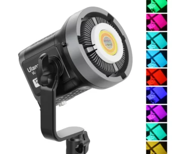 ULANZI LED Lumière COB Éclairage continue, 120W RGB avec APP Control