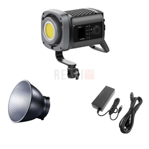 ULANZI LED Lumière COB Éclairage continue, 200W Bi Color avec APP Control