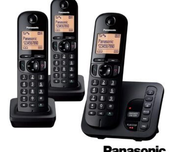 TELEPHONE PANASONIC KX-TGC223 TRIO NOIR