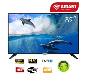 TELEVISEUR SMART TECHNOLOGY 75 SMART ANDROID UHD 4K STT7598K