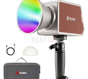 Tolifo PL-100RGB 100W LED Video Light avec batterie 4500mAh intégrée